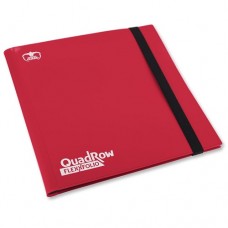 Ultimate Guard Binder 12-Pocket QuadRow FlexXfolio - Red - UGD010348