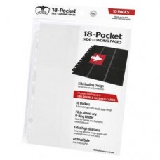 Ultimate Guard 18-Pocket Side-Loading 10 pages - White - UGD010405
