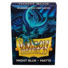 Dragon Shield 60 - Deck Protector Sleeves - Japanese size Matte Night Blue - AT-11142
