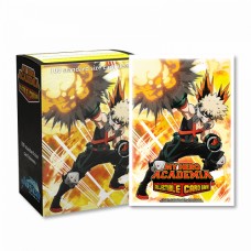 Dragon Shield 100 - Standard Deck Protector Sleeves - Art Matte - My Hero Academia - Bakugo Explode - AT-16036