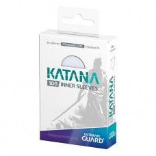 Ultimate Guard 100 - Katana Inner Sleeves Standard Size - Transparent - UGD011337