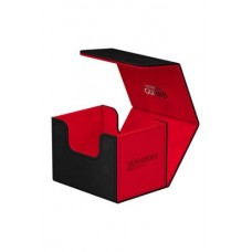 Ultimate Guard 100+ SideWinder Standard Size XenoSkin Deck Case - SYNERGY Black & Red - UGD011325