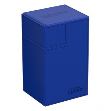 Ultimate Guard 80+ Xenoskin Flip n Tray Deck Case Box - Monocolor Blue - UGD011221