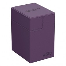 Ultimate Guard 133+ Xenoskin Flip n Tray Deck Case Box - Purple - UGD011391