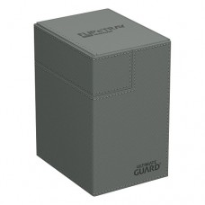 Ultimate Guard 133+ Xenoskin Flip n Tray Deck Case Box - Grey - UGD011392